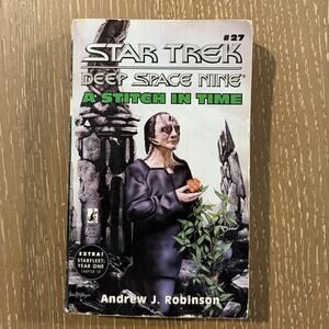 Star Trek Deep Space Nine A Stitch in Time by Andrew Robinson DS9 #27 Paperback
